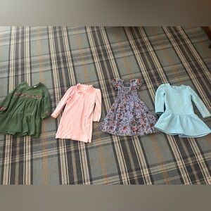Girls size 7 dress bundle